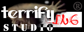 Terrifying studio logo