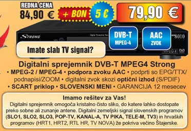 DVB-t sprejemnik